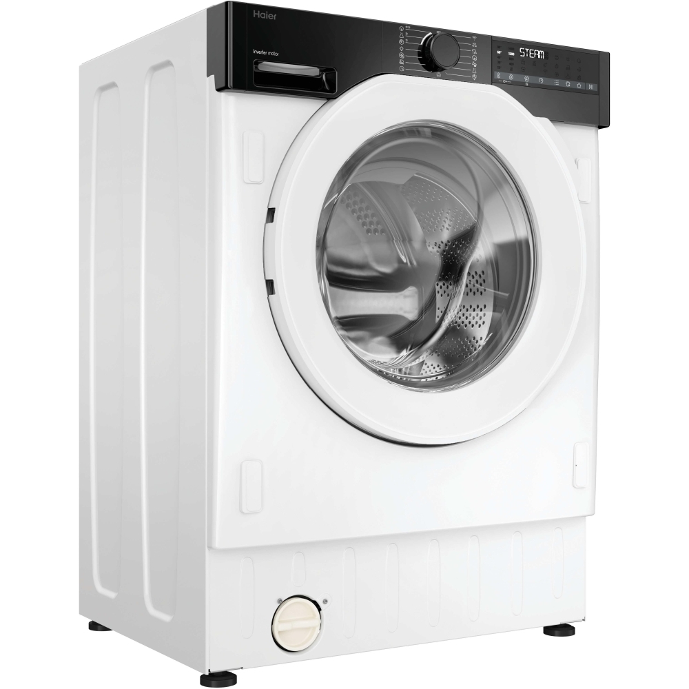 Haier BHA6S696M6D9-80 Integrated Washer Dryer, 9kg/6kg, 1600 Spin, White, D Rated
