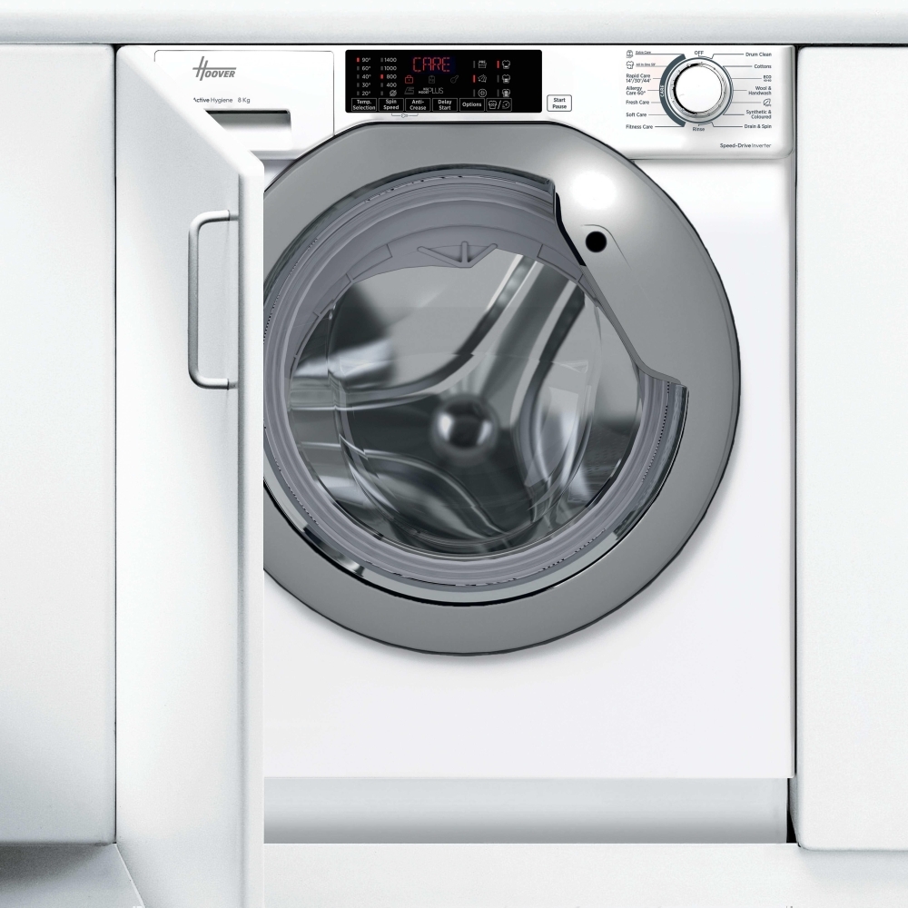 Hoover HBWS 484DMSW5-80 H-Wash 300 PRO Integrated Washing Machine