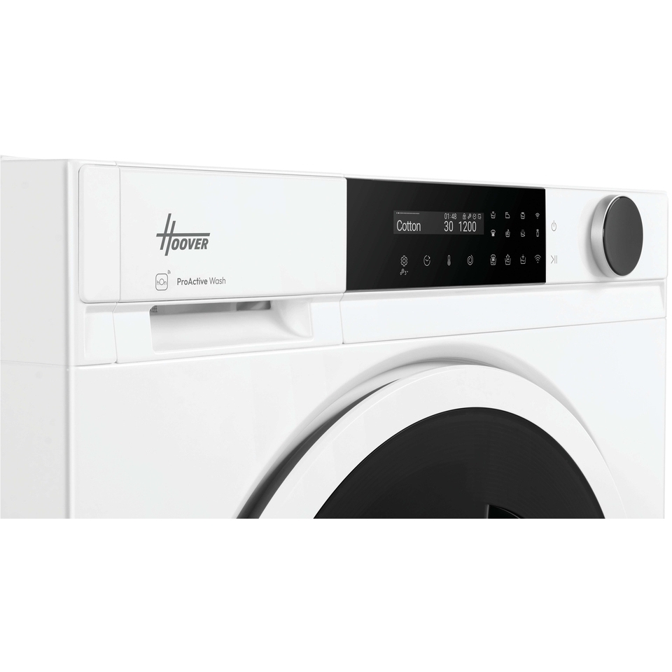 Hoover HBSI 410CL8U-80 Integrated Washing Machine, 10kg, 1400 Spin, White, A Rated