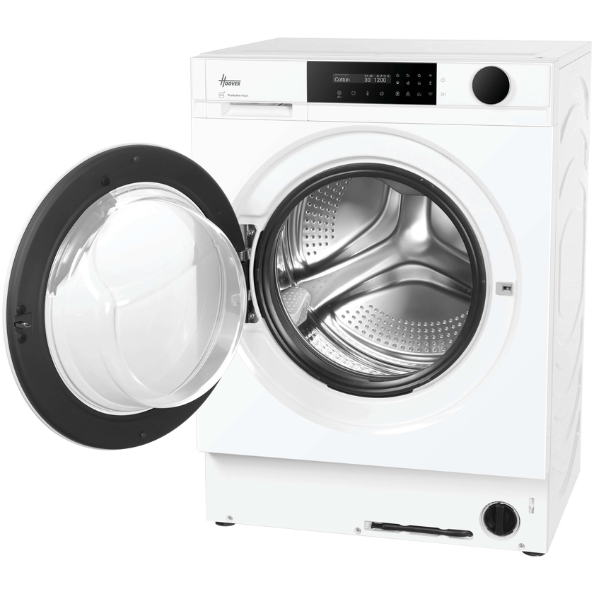 Hoover HBSI 410CL8U-80 Integrated Washing Machine, 10kg, 1400 Spin, White, A Rated