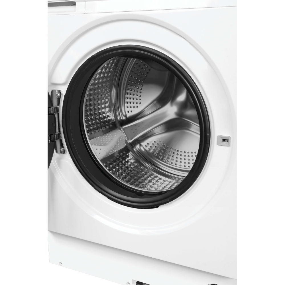 Haier HWB100B14858AUUK Integrated Washing Machine, 10kg, 1400 Spin, White, A Rated