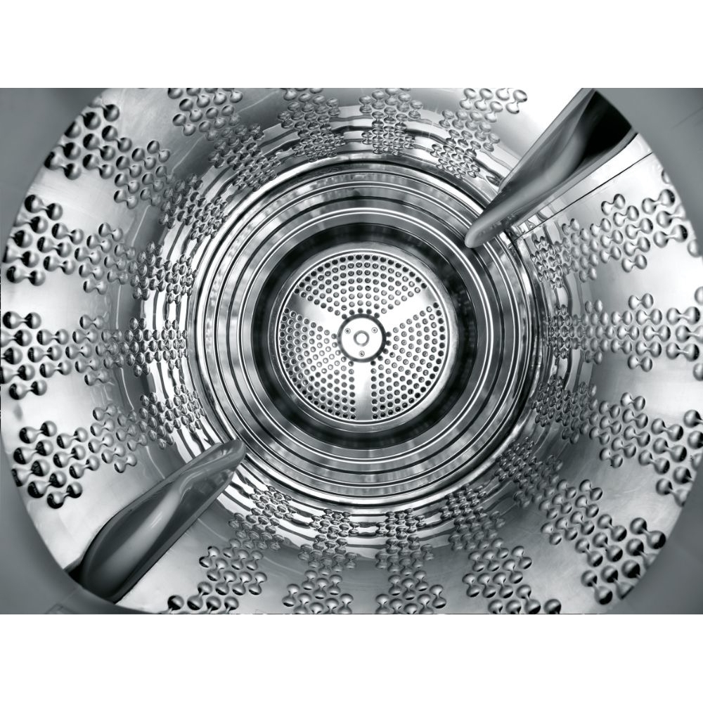 Hoover BATD H7A1TCER-80 Integrated Heat Pump Tumble Dryer, 7kg, Grey, A+ Rated