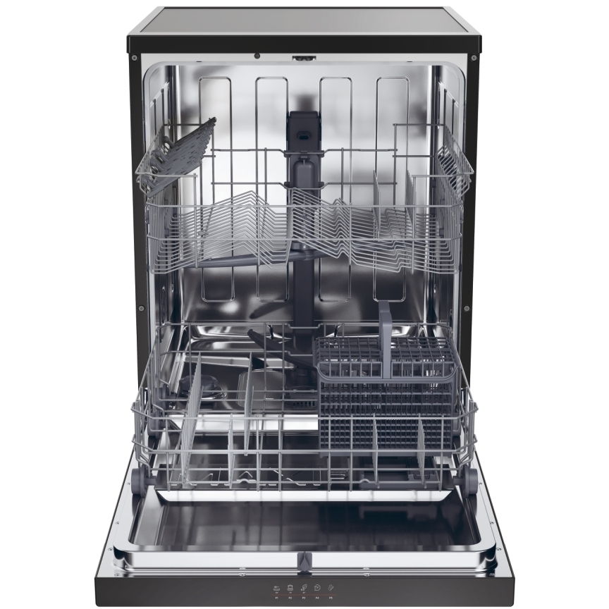 Hoover HF 3C7L0B-80 Dishwasher, 13 Place Settings, Black, C Rated