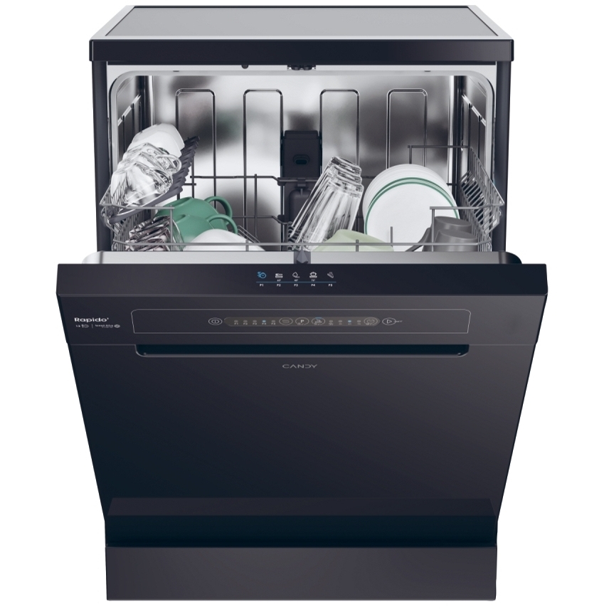 Candy CF3C9E0B-80 Dishwasher, 13 Place Settings, Black, C Rated