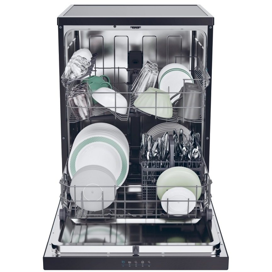 Candy CF3C9E0B-80 Dishwasher, 13 Place Settings, Black, C Rated