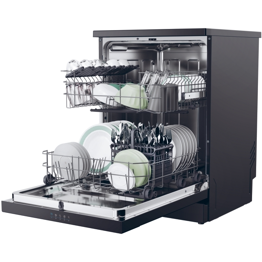 Candy CF3C9E0B-80 Dishwasher, 13 Place Settings, Black, C Rated