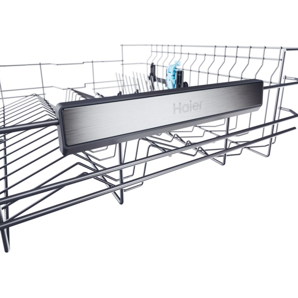 Haier XF 5C4M1X-80 Dishwasher, 15 Place Settings, Stainless Steel, C Rated