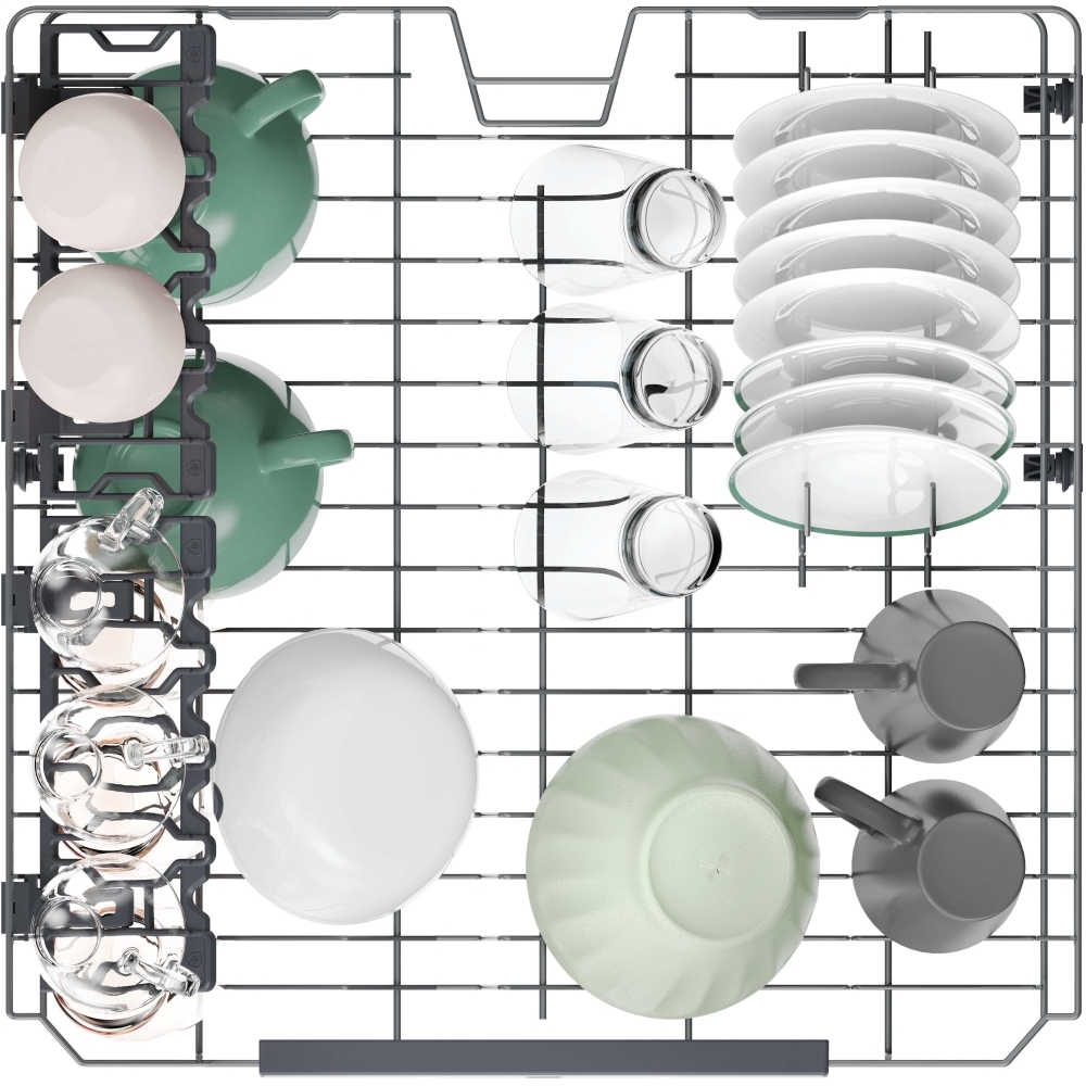 Hoover HFP 4C7E0A-80 Dishwasher, 14 Place Settings, Grey, C Rated