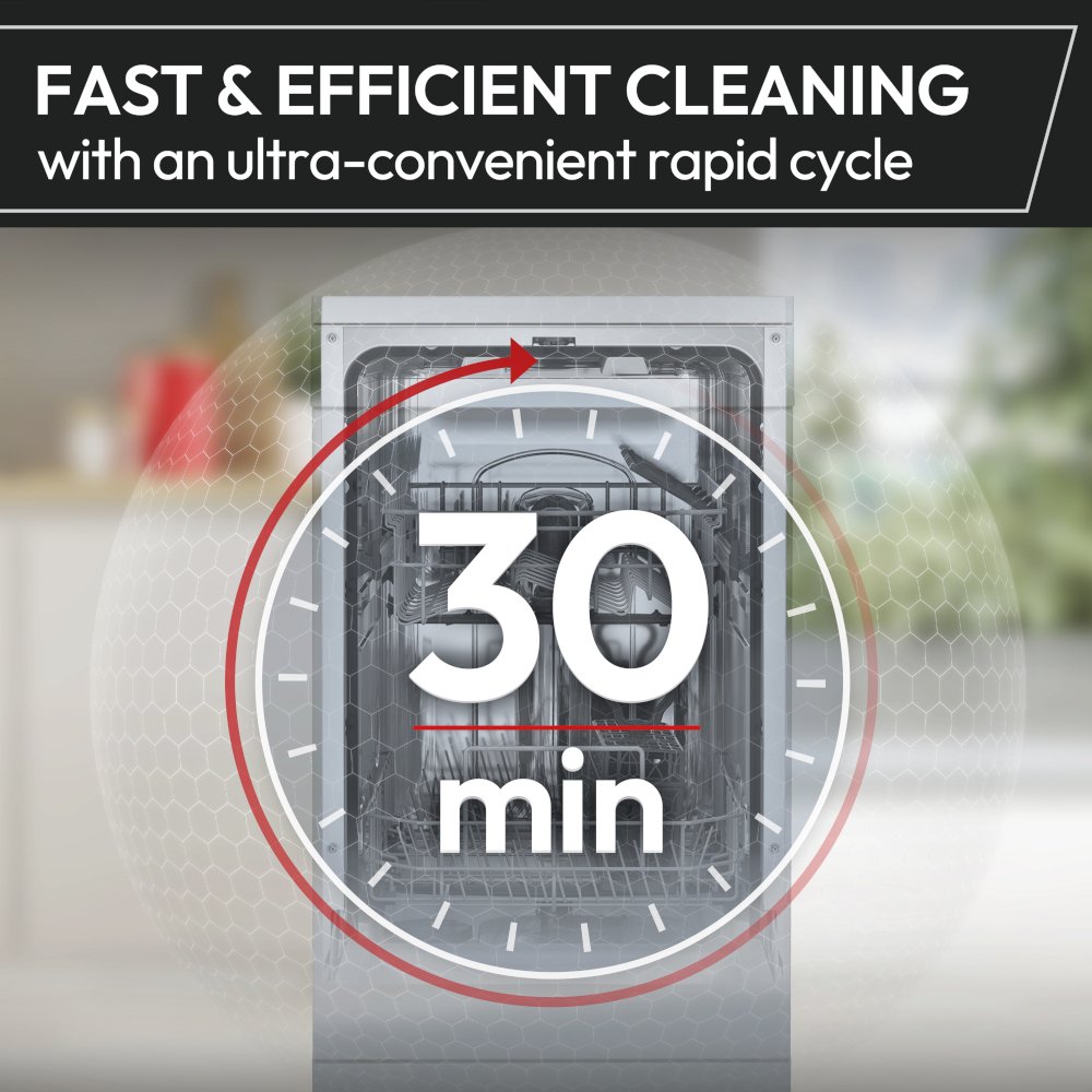 Hoover HDIH 2T1047-80 Fully Integrated Slimline Dishwasher, 10 Place Settings, E Rated