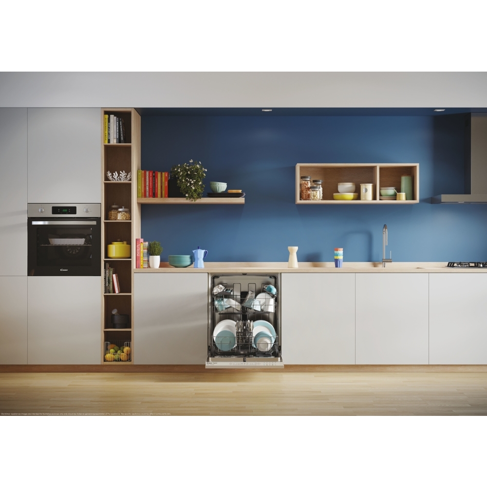 Candy CI 3E53E0W-80 Fully Integrated Dishwasher, 13 Place Settings, E Rated
