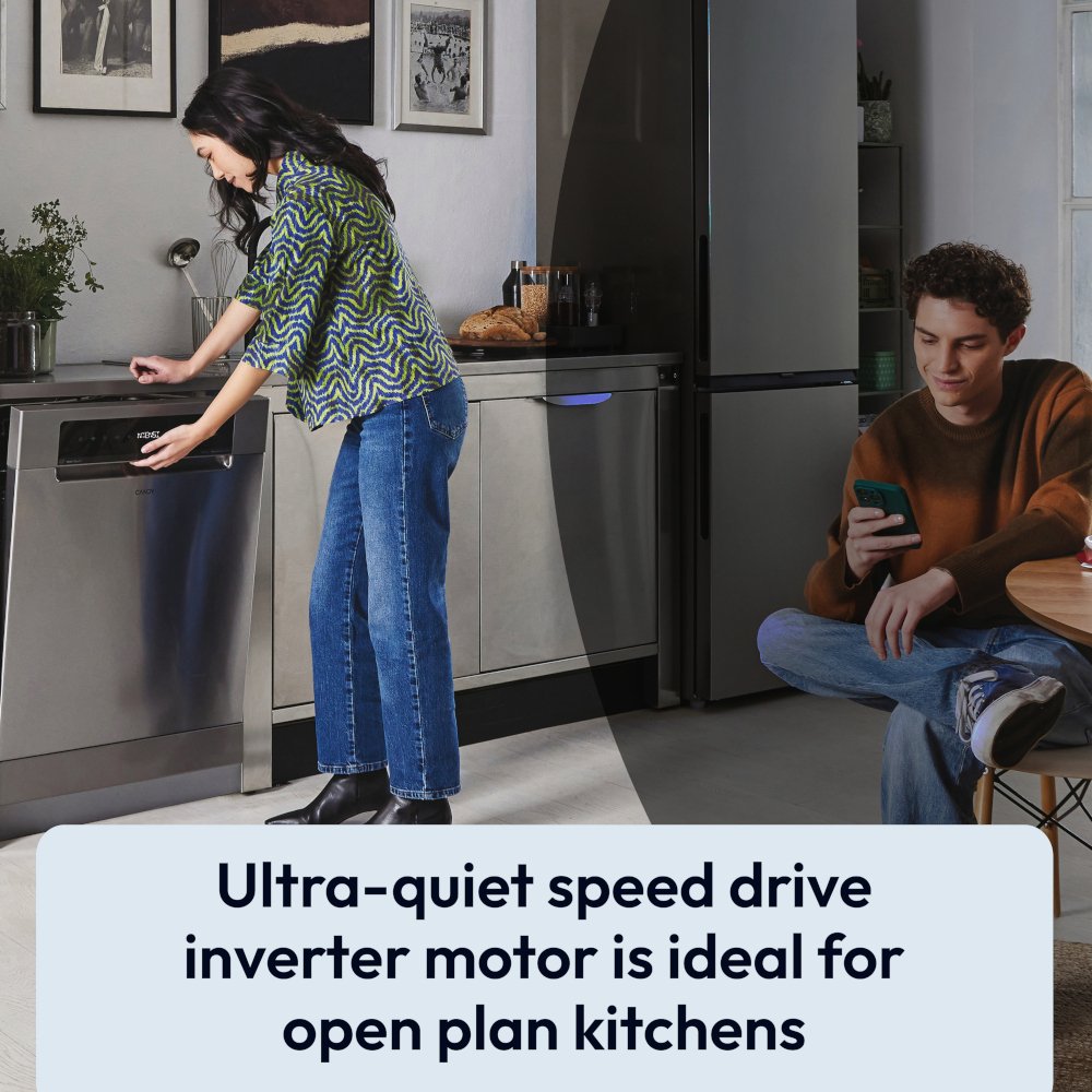 Candy CI 3E53E0W-80 Fully Integrated Dishwasher, 13 Place Settings, E Rated