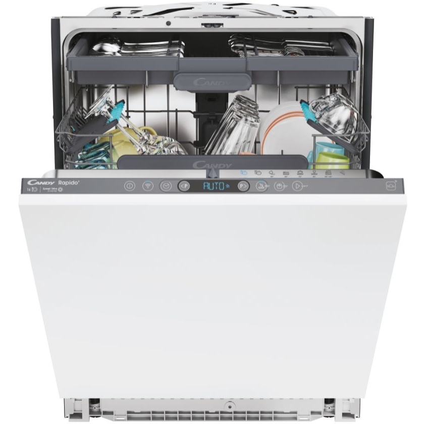 Candy CI 6C4F1PMA-80 Fully Integrated Dishwasher, 16 Place Settings, C Rated