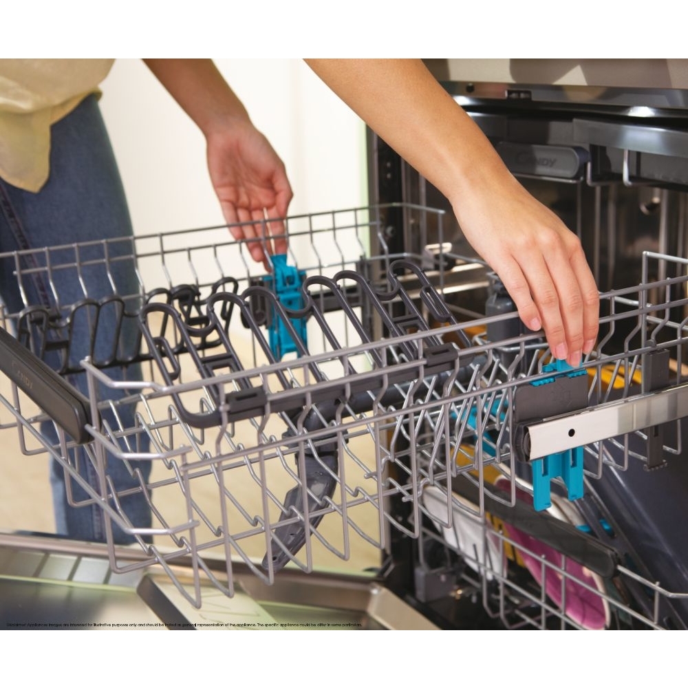 Candy CI 6C4F1PMA-80 Fully Integrated Dishwasher, 16 Place Settings, C Rated