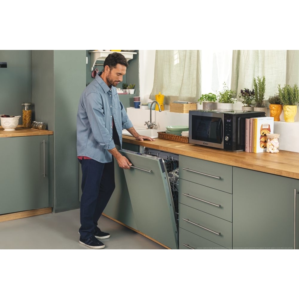Candy CI 6C4F1PMA-80 Fully Integrated Dishwasher, 16 Place Settings, C Rated