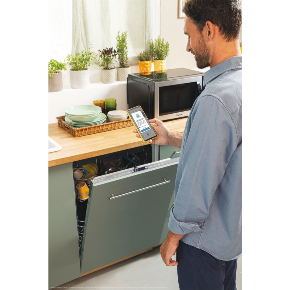 Candy CI 6C4F1PMA-80 Fully Integrated Dishwasher, 16 Place Settings, C Rated
