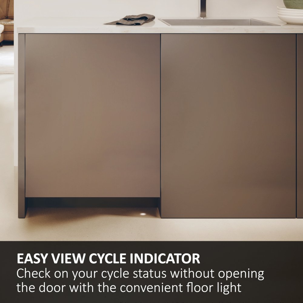 Haier XS 6B4S3FSB-80 Integrated Dishwasher, 16 Place Settings, B Rated