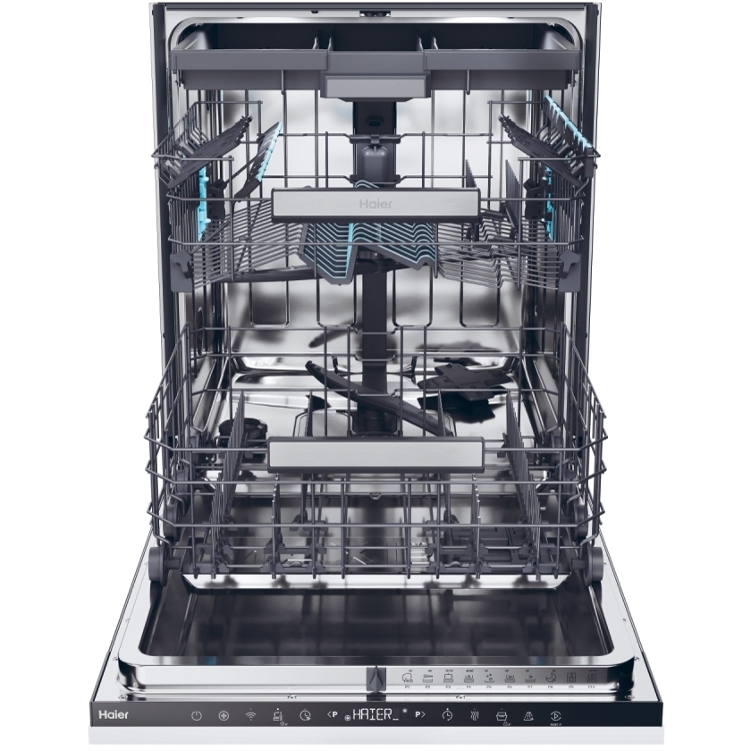 Haier XI 6C4S3FSB-80 Fully Integrated Dishwasher, 16 Place Settings, C Rated