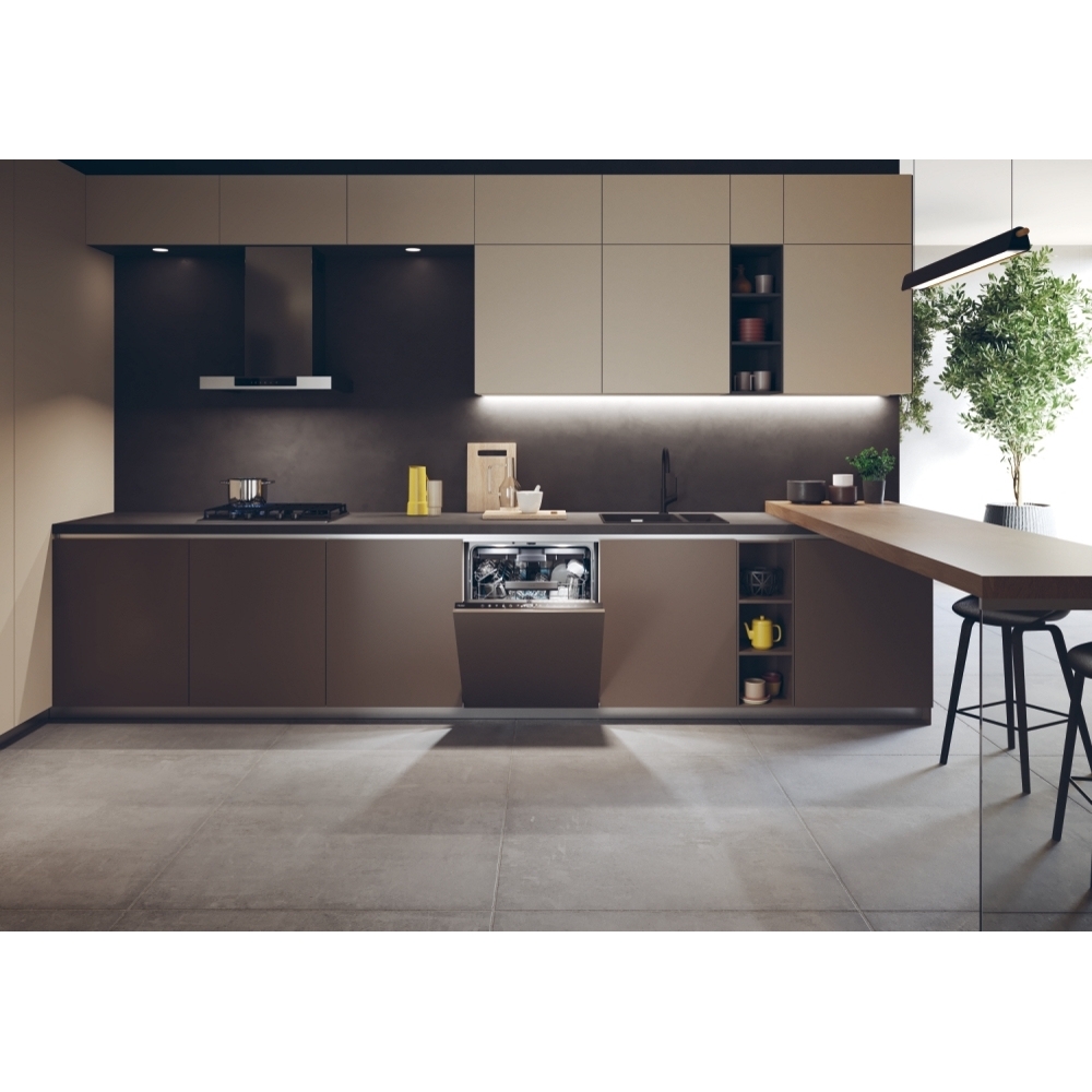 Haier XI 6C4S3FSB-80 Fully Integrated Dishwasher, 16 Place Settings, C Rated