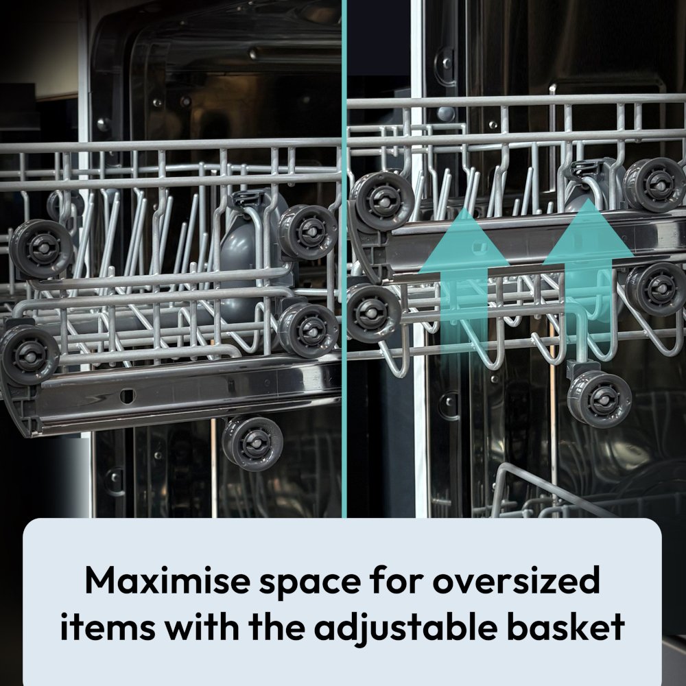 Candy CI 4C7L0W-80 Fully Integrated Dishwasher, 14 Place Settings, C Rated