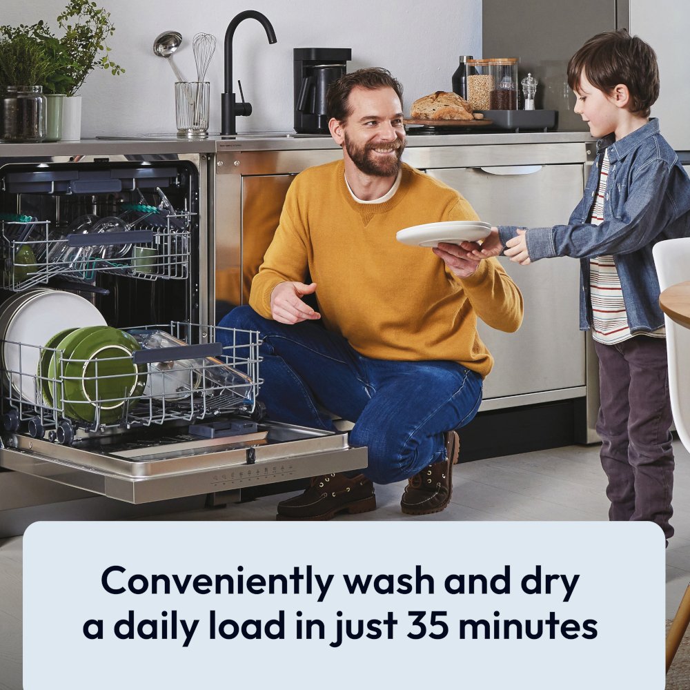 Candy CI 4C7L0W-80 Fully Integrated Dishwasher, 14 Place Settings, C Rated