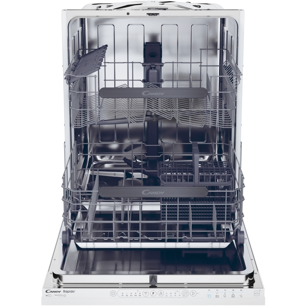 Candy CI 4C7L0W-80 Fully Integrated Dishwasher, 14 Place Settings, C Rated