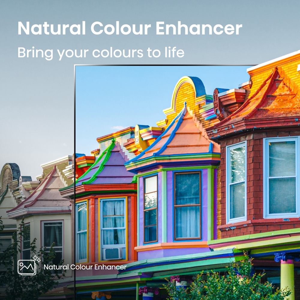 Hisense 32A4QTUK 32" DLED Smart Television, HD Ready, Black, F Rated