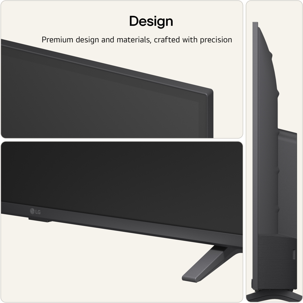 LG 32LB650B6LA.AEK 32" LED Smart Television, HD Ready, Black, E Rated