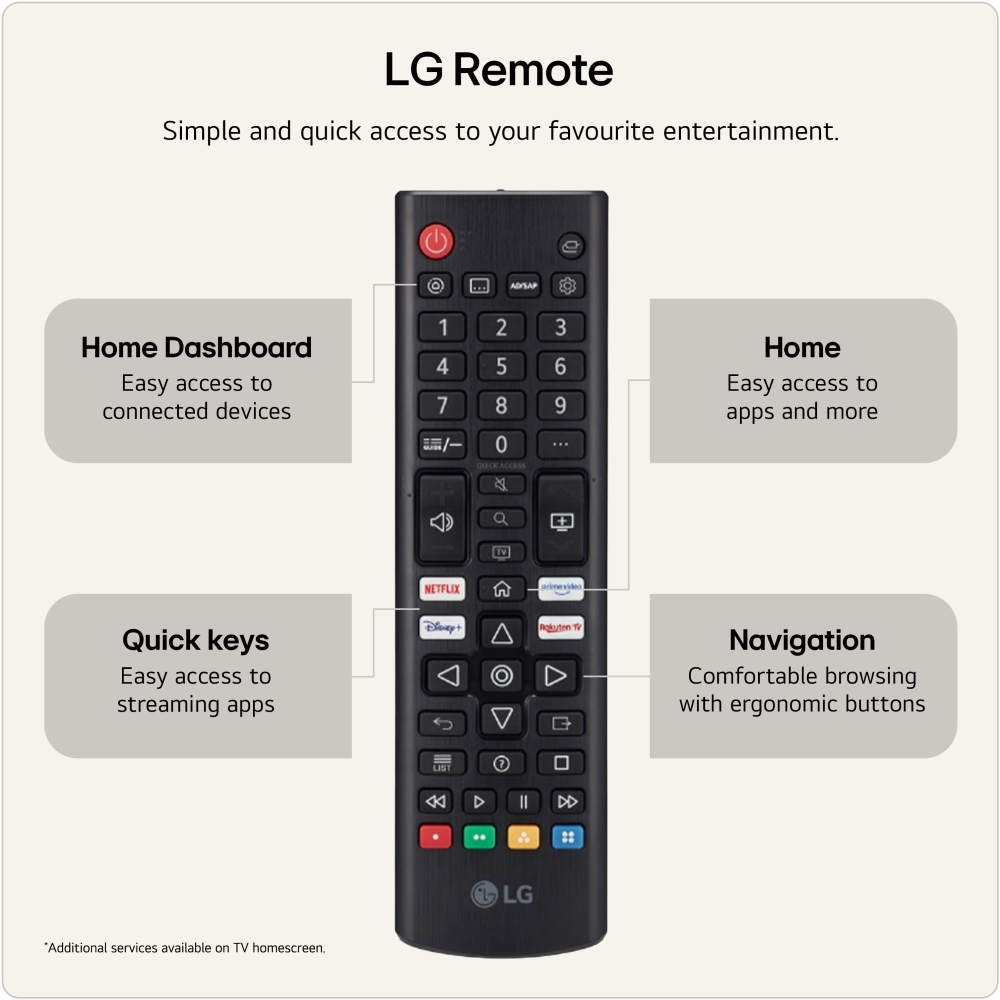 LG 32LB650B6LA.AEK 32" LED Smart Television, HD Ready, Black, E Rated