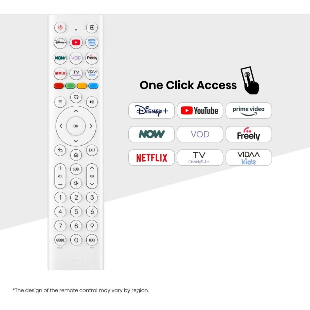 Hisense 32S5QTUK 32" QLED Smart Television, Full HD, White, E Rated
