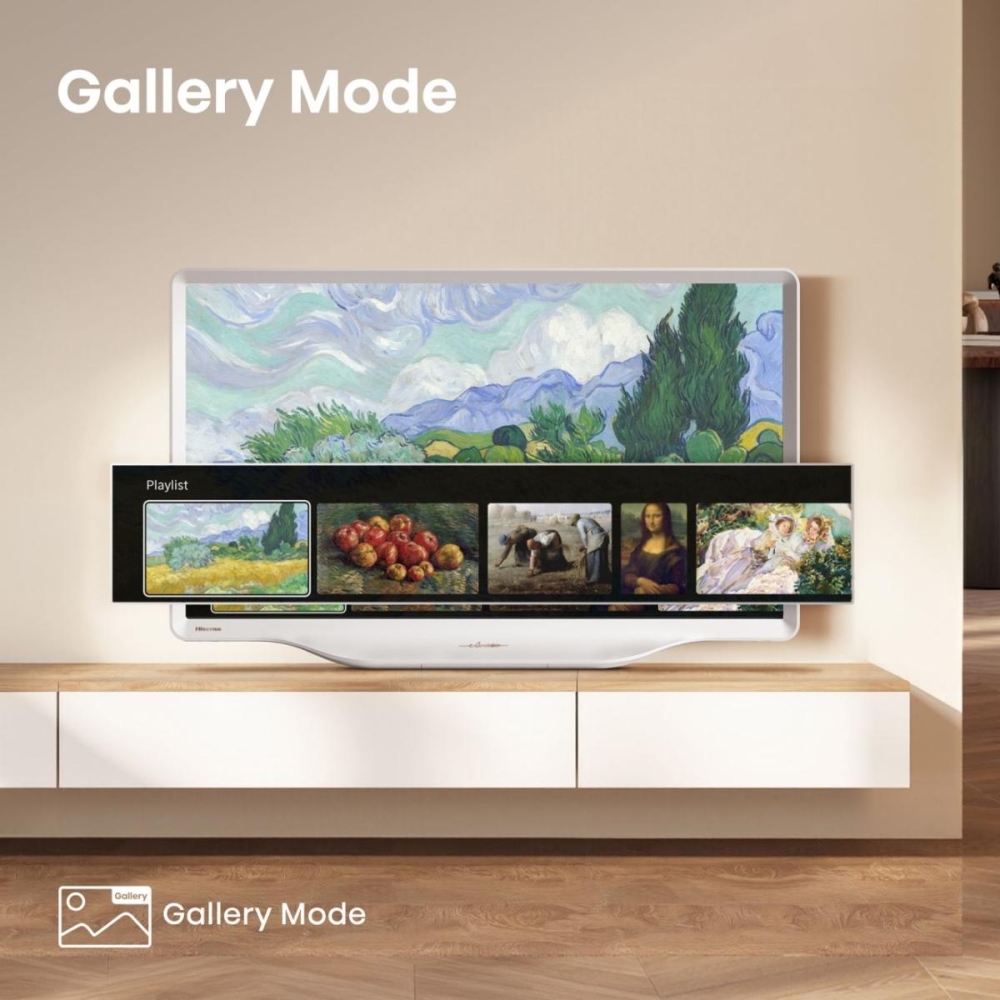 Hisense 32S5QTUK 32" QLED Smart Television, Full HD, White, E Rated