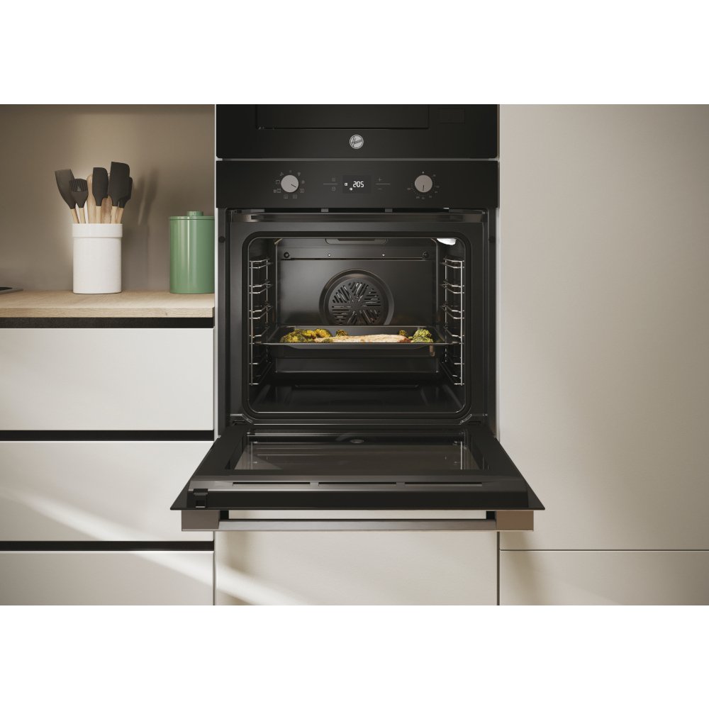 Hoover HO6 H3T1HTX Built-In Electric Single Oven, Stainless Steel, A+ Rated