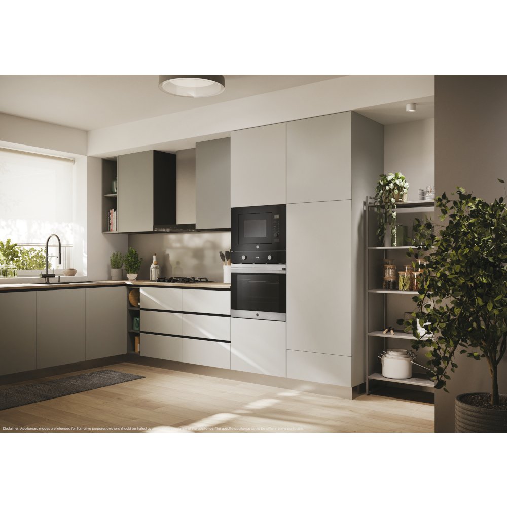 Hoover HO6 H3T1HTX Built-In Electric Single Oven, Stainless Steel, A+ Rated