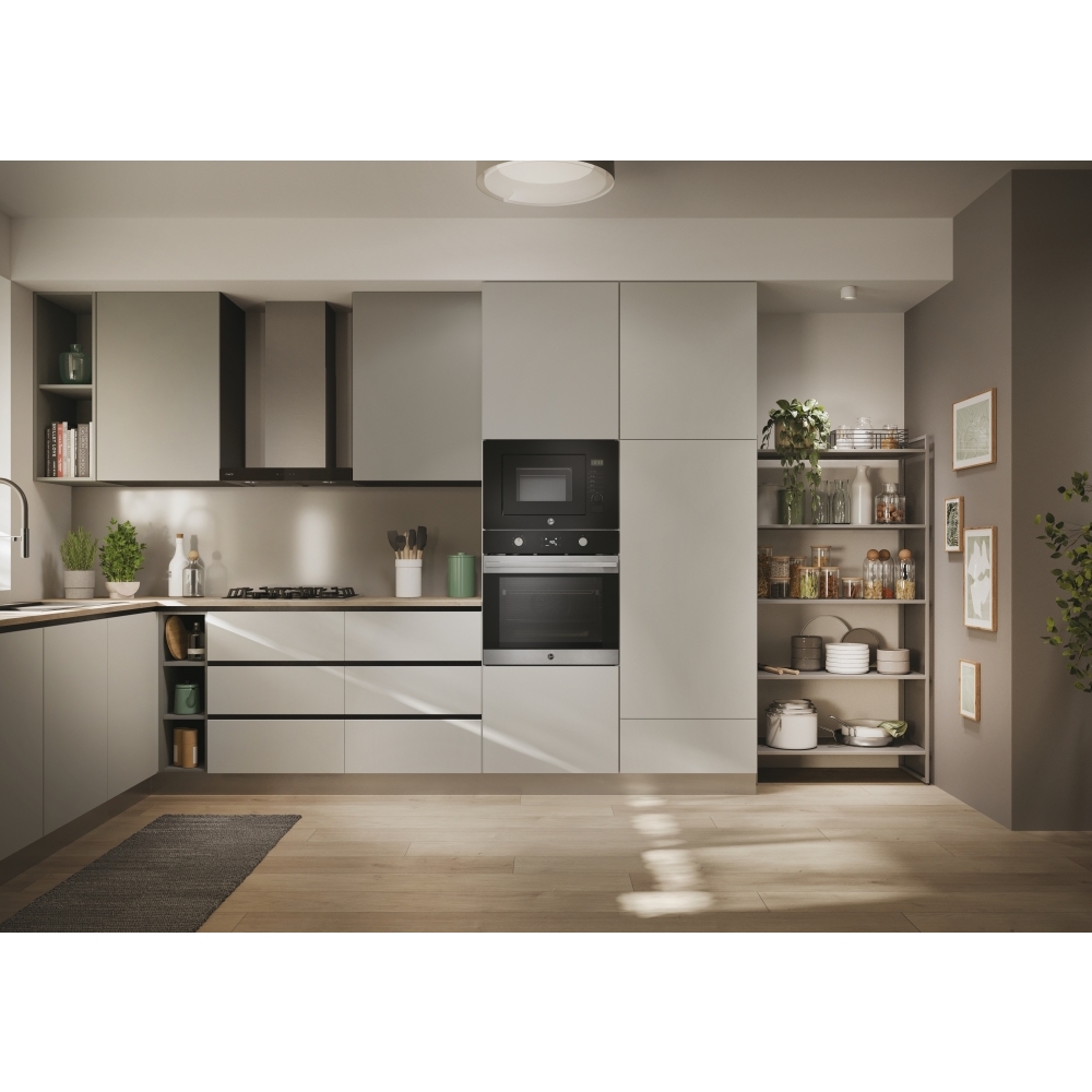 Hoover HO6 H5B3HTX Built-In Electric Single Oven, Stainless Steel, A++ Rated