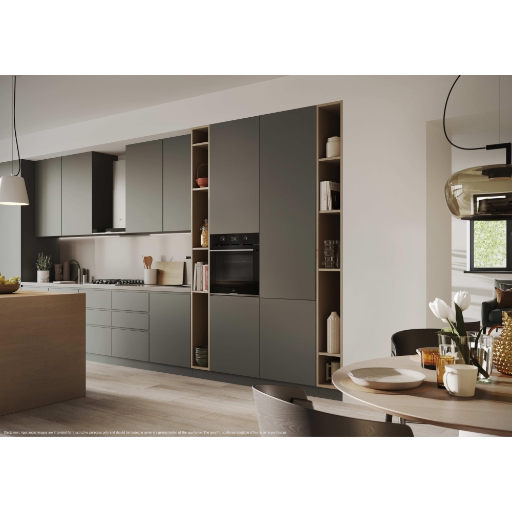 Hoover HO6 S3B3HTB Built-In Electric Single Oven, Black, A++ Rated