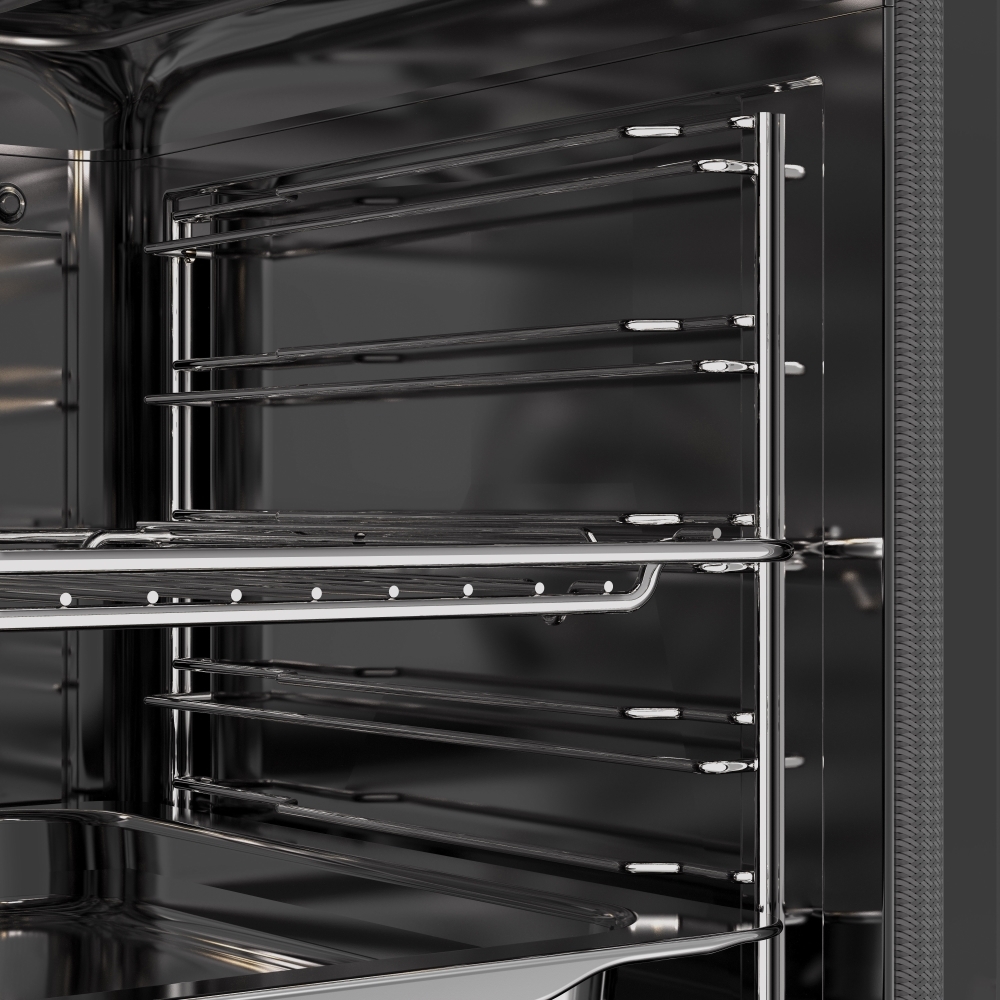 Haier H6 ID25L5YTX Built-In Electric Single Oven with Pyrolytic Cleaning, Black, A++ Rated