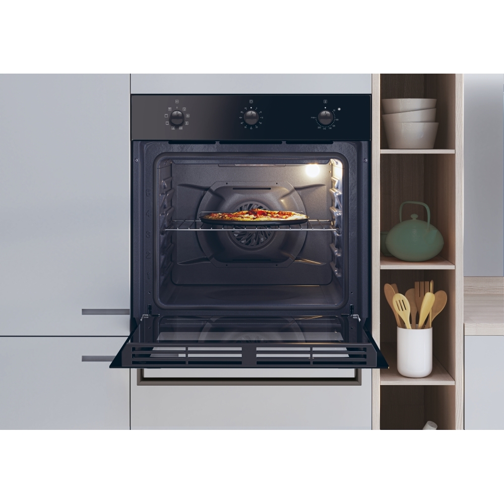 Candy F MCIDC N602/CA Built-In Electric Single Oven, Black, A+ Rated