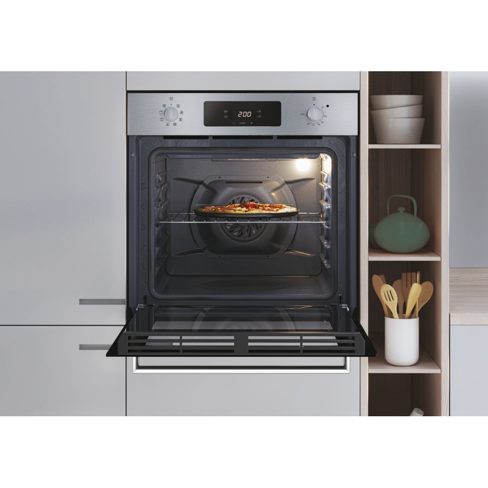 Candy F MCIDC X605/CA Built-In Electric Single Oven, Stainless Steel, A+ Rated