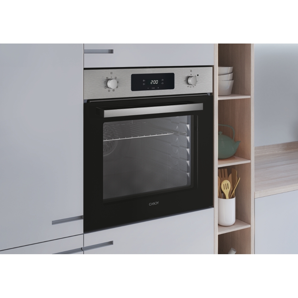 Candy F MCIDC X605/CA Built-In Electric Single Oven, Stainless Steel, A+ Rated