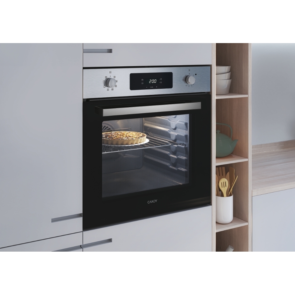 Candy F MCIDC X605/CA Built-In Electric Single Oven, Stainless Steel, A+ Rated