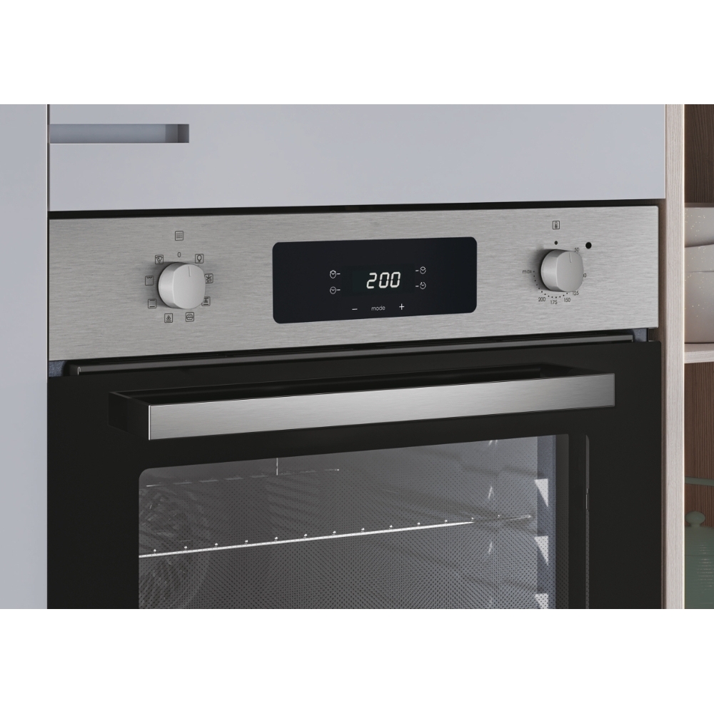 Candy F MCIDC X605/CA Built-In Electric Single Oven, Stainless Steel, A+ Rated
