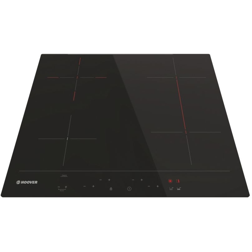 Hoover HH64DBB3P Ceramic Hob, Black