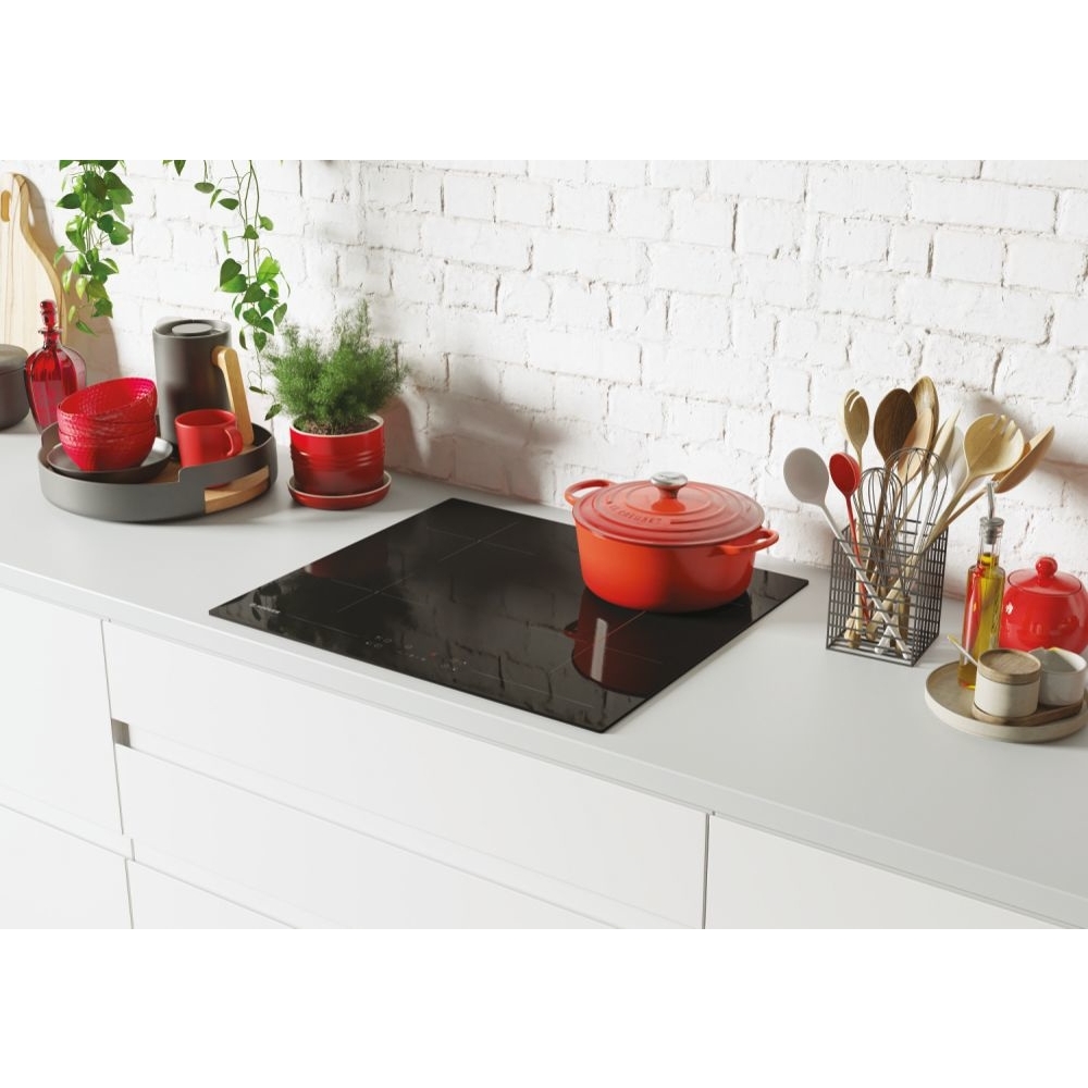 Hoover HH64BV Ceramic Hob, Black