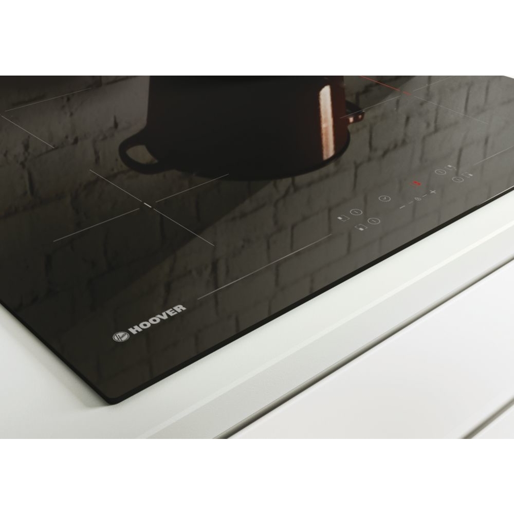 Hoover HH64BV Ceramic Hob, Black