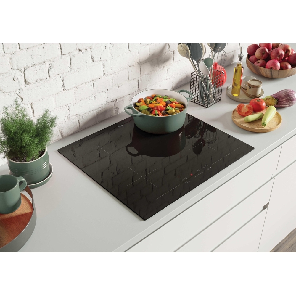 Hoover HH64DCT Ceramic Hob, Black