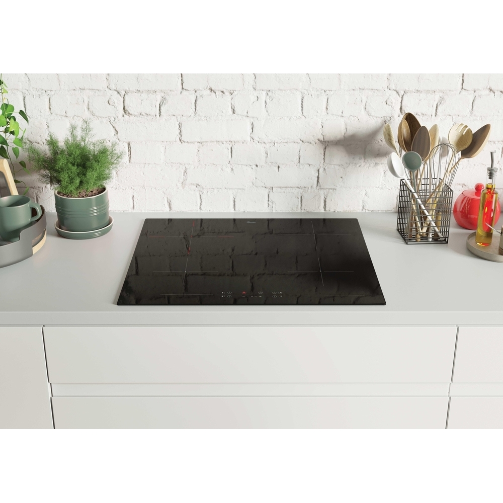 Hoover HH64DCT Ceramic Hob, Black