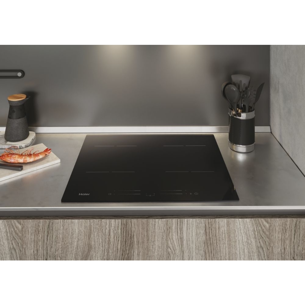 Haier HAISJ64MC Series 2 59cm Induction Hob, Black