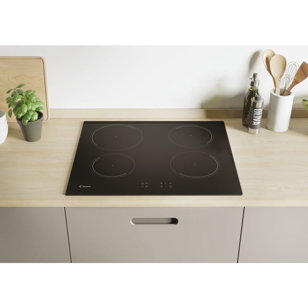 Candy CI642C/E1 59cm Induction Hob, Black