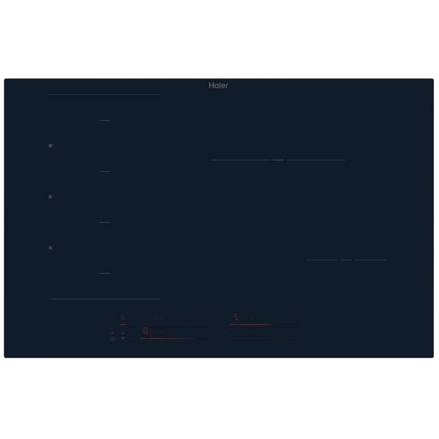 Haier HAMTB86IRCS 80cm Induction Hob, Black