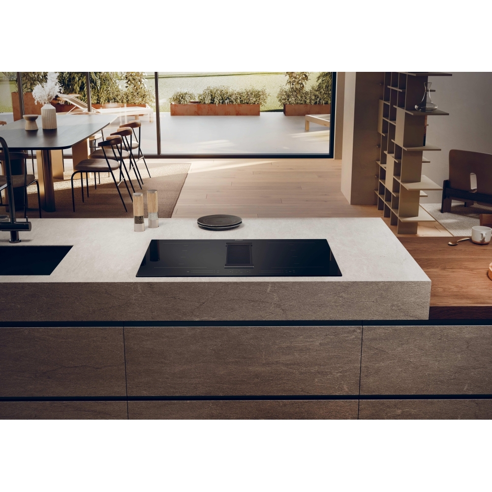 Haier HAIH82MTMCF 80cm Vented Hob, Black