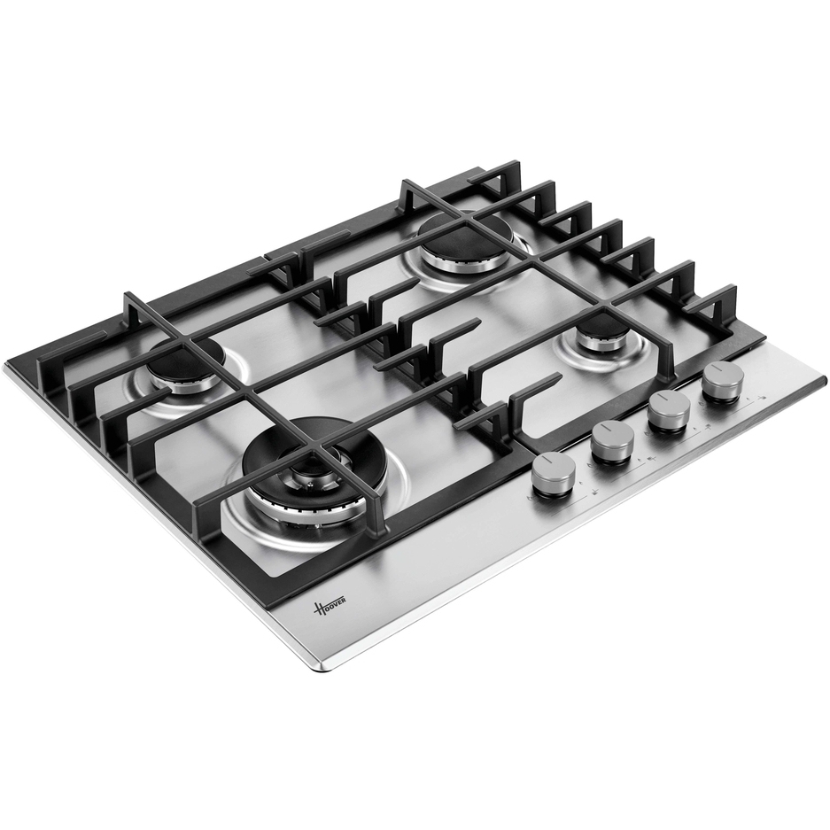Hoover HHG6BF4C3X 60cm 4 Burner Gas Hob